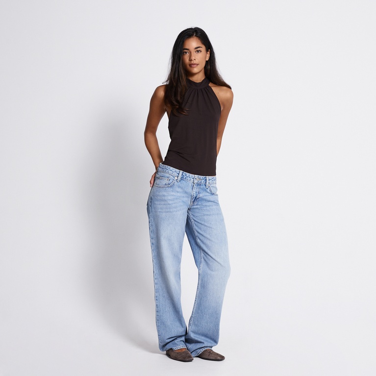 Halterneck top "Fiore"